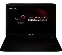 Asus Republic of Gamers G751JT 17.3” Gaming Laptop - Black Aluminium